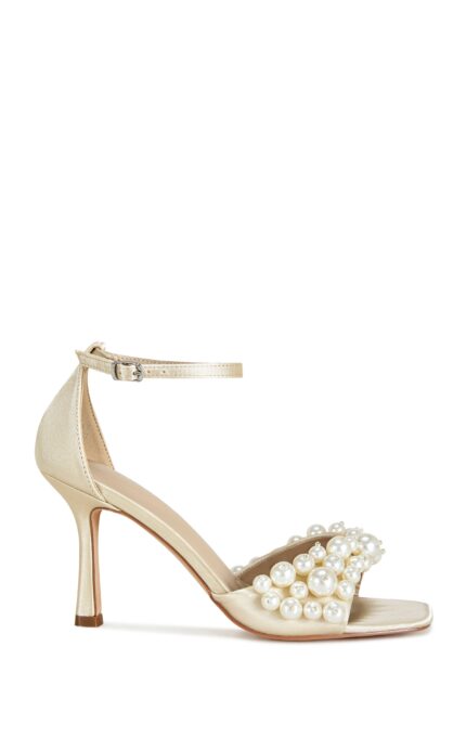 ROMILY-CHAMPAGNE STILETTO SANDAL