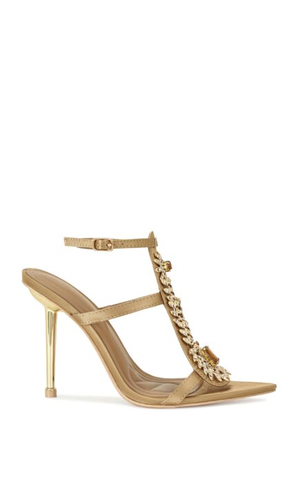 WYATT-BROWN STILETTO SANDAL